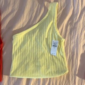 American Eagle One Shoulder Top